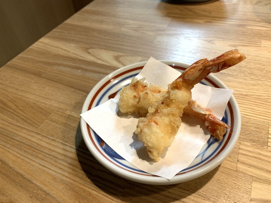 海老の天婦羅